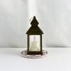 Linterna de Vela Navideña Luz de Vela Electrónica Luz Nocturna Portátil Adorno Navideño Linterna Luz LED Regulable Brillante