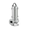 Fabricante Personalizado Bomba Cortadora de Acero Inoxidable Bomba para Aguas Residuales Fosa Séptica Resistente a la Corrosión Ácido y Álcali Resistente Bomba para Aguas Residuales de Gran Caudal