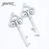 YuenZ DIY accesorios vintage de aleación llave llave abridor de botellas colgante 66 * 28MM O266