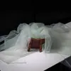 Tela de malla de hilo de niebla de hadas ins, suave, hecha a mano, bricolaje, color sólido, velo de encaje, tela de tul transparente para ropa