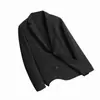 Traje de Verano Ultra Delgado de Seda de Hielo para Hombre, Ropa con Protección Solar, Chaqueta de Traje Transpirable, Estilo de Negocios de Alta Gama, Traje de Hombre de un Solo Botón sin Planchar