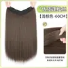 Cabelo Cacheado em Camadas Francês para Mulheres com Cabelo Longo, Aplique de Cabelo de Uma Peça para Aumentar o Volume do Cabelo, Cabelo Cacheado Fofo Simulado em Forma de V, Aplique Natural Sem Marcas