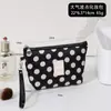 Atractivo y Elegante Cuadrado Exquisito Estilo Nacional Retro Nuevo Francés Bolso de Cosméticos Portátil Bolso de Mano Billetera