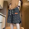 Shorts Cargo Totalmente Estampados para Roupa Exterior de Verão Masculina, Calças Esportivas Retrô Americanas, Calças de Corrida Casuais Soltas para Adolescentes