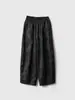 Pantalones de Algodón Xiangyunsha de Seda para Mujer Rellenos de Seda de Morera 100% Jacquard Tejido Cruzado Pantalones de Abuela con Cintura Elástica y Diseño de Pierna Curvada