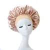 Amazon 32cm Transfronterizo Diadema Ancha de Ala Alta Alta Elasticidad Gorro de Dormir Gorro de Quimioterapia para Mujer Sombrero Condimento para el Cabello Color Estampado Leopardo Flor