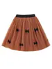 Falda Corta Coreana Estilo Primavera para Niñas, Falda Abullonada de Longitud Media, Nuevo Estilo 2026