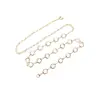 Nueva cadena de cintura de concha para mujer, superventas transfronteriza con diseño retro, un accesorio versátil que combina bien con vestidos y cinturones de verano