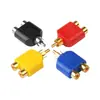 Enchufe de conversión de audio y video RCA revolución doble loto madre adaptador de audio RCA uno a dos color opcional
