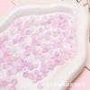 Miçangas de Flor Pequena em Acrílico, Miçangas Douradas, Colar DIY Feito à Mão, Pulseira, Brincos, Materiais e Acessórios para Joias