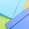 Carpeta de Información Jieyi Color Caramelo A4 con Goma Elástica y Clip de Dos Agujeros, Carpeta de Información Perforada, Archivador con Clip de Dos Agujeros, Separadores A4 para Hojas Sueltas, Libro de Información