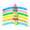 Colgador de Madera Pequeño al por Mayor/Infantil Estilo Dibujos Animados Lindo Colgador para Bebé Tienda de Ropa Infantil