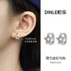 Novos brincos de zircônia cravejados com diamantes, com design oco de meteoro, design requintado e exclusivo, brincos de alta qualidade e que não desbotam para mulheres