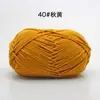 Hilo de Algodón de Leche de 4 Hebras para Bebé para Tejer Bufanda a Mano, Ovillo de Hilo Medio Grueso, Manta, Hilo para Crochet DIY, Kit de Materiales para Tejer Hecho a Mano