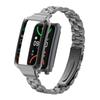 Adecuado para pulsera oppo 2 tres correas sólido tres metal acero correa de repuesto oppo gratis