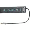 Hub USB 3.0 de 1,2m para Laptop Teclado Externo Multifuncional Expansão para Pen Drive Hub
