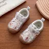 Zapatillas infantiles de moda con diseño de estrella de dibujos animados para bebés de 0 a 1 a 5 años, zapatos para niños pequeños de suela blanda, zapatillas de moda antideslizantes
