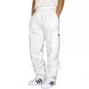 Pantalones casuales deportivos nuevos transfronterizos forrados de polar Pierna Multibolsillos Cordón Pantalones de trabajo holgados para hombre