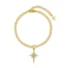 Conjunto de Pulsera y Collar de Plata de Ley 925 Más Vendido Transfronterizo, Lujo Ligero, Artesanía Exquisita, Conjunto Único de Pulsera de Trébol de Cuatro Hojas y Lazo para Mezclar y Combinar