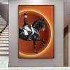 Lujo Ligero Pintura de Luz Entrada Sala de Estar Pintura Decorativa Tira de Luces LED Pintura Pasillo Colgante Pintura Artística Lujo Ligero Murales de Pasillo