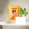 Almofadas de aquecimento descartáveis com tema de desenho animado para períodos menstruais, proporcionando calor duradouro; almofadas térmicas de artemísia para a cintura e o abdômen