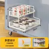 Divisórias de prateleira internas para freezers, cestas de armazenamento multicamadas, ferramentas de camada especializadas para refrigeradores e freezers