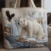 Bolso de Mano con Estampado de Moda Trendy para Mujer Bolso de Hombro Bolso Tote Acolchado Nuevo Producto Transfronterizo 3D Temu Amazon