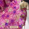 Pijamas Tela de Seda Algodón Seda de Algodón Artificial Vestido para Niños Tela para Ropa Verano Caída Estampado