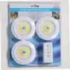 Comercio electrónico transfronterizo control remoto inalámbrico Luz de Patrón 1+3 5LED luz de gabinete luz nocturna alimentación de bebé