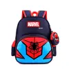Nova Mochila Escolar Infantil Desenho Animado Homem-Aranha Aisha Jardim de Infância Ensino Fundamental Mochila Redução de Peso Proteção da Coluna Mochila Atacado