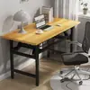 Mesa larga simple de doble viga reforzada, mesa plegable, mesa de entrenamiento para estudiantes, mesa para actividades al aire libre, mesa de oficina, mesa de conferencias