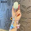 Colgante Pequeño Auténtico de Pareja de Stitch Figura Linda y Delicada Cadena para Teléfono Llavero Llavero de Coche