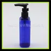 Botella de loción de pico de pato 100ml Botella azul para loción corporal botella de champú 100ml botella cuadrada para limpiador facial botella para desinfectante de manos