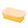 Fiambrera Plegable de Silicona de Gran Capacidad Transfronteriza, Fiambrera para Microondas, Caja de Almacenamiento para Refrigerador, Portátil para Exterior