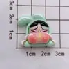 Nuevo producto cara brillante bebé llorando caricatura niña resina accesorios diy pegamento crema funda de teléfono móvil taza de agua zapatos accesorios accesorios