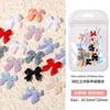 Nueva Manicura Mixta Popular Joyería de Lazo Estéreo Oso Sinfonía Aurora Falda Pegatina Decorativa para Uñas Sonriente