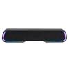 Venda quente transfronteiriça RGB marquee luminoso mini áudio valentão de som barra de mesa alto-falante bluetooth em estoque atacado