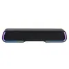 Fábrica Fonte Spot Luz Rgb Alto-falante Bluetooth Atacado Sem Fio Emissor de Luz Portátil Barra de Som Pequena de Mesa