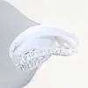 Pinza Transparente Cuadrada de Moda para Mujer, Tamaño Grande, para Peinados Recogidos, con un Toque Elegante y de Alta Gama