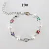 Pulsera de Aleación de Venta Caliente Transfronteriza, Versátil, Creativa y de Moda, Pulsera Femenina de Ojo de Diablo Corazón Estilo Europeo y Americano Ins