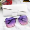 Gafas de sol nuevas directas de fábrica, gafas de sol de color, bolsa suave, caja para gafas, caja de almacenamiento simple y ligera con logotipo.