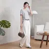 Calça jeans Tencel denim branca resistente à água para mulheres, estilo fino de verão, novo modelo 2026, cintura alta, modeladora, para baixinhas, calça pantalona solta