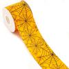 Ins Fita Halloween Impressão logotipo Arco Acessórios para Cabelo DIY Flor Rosa Grampo de Cabelo Feito à Mão Fita