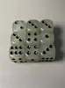 Dados Transparentes Coloridos de Esquina Redondeada de 16 mm para Juegos de Mesa, Juegos de Rol, Entretenimiento, Material Didáctico, Dados Pequeños Acrílicos de Alta Gama