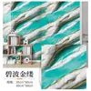 Pegatinas de pared autoadhesivas de imitación de azulejo para cocina, a prueba de aceite y manchas, papel tapiz de imitación mármol, pegatinas impermeables de cobertura para renovación de baño