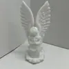 Produto Novo Mais Vendido Através das Fronteiras Ornamento Decorativo Anjo da Guarda Estátua de Oração Pequeno Ornamento Decoração de Mesa
