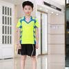 Moda Nuevo Estilo Coreano Traje de Bádminton Tenis Ping Pong Pluma Camiseta de Entrenamiento Absorbente de Sudor Secado Rápido Ropa para Niños