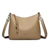 Bolso Cruzado Casual 2026 Nuevo Estilo Transfronterizo Bolso de Mano Gran Capacidad Bolso de Hombro Único Cruzado Bolso para Mamá de Viaje Bolso de Mujer de Cuero PU