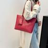 Bolso Tote Simple de Gran Capacidad Estilo Coreano Primavera 2025 Nicho Nueva Moda Bolso de Mano para Viaje Textura Bolso de Hombro