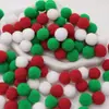 Poliéster Color Alta Elasticidad Pompon Bola de Felpa Pequeña Niños de Jardín de Infancia DIY Decoración Hecha a Mano Material Accesorios Pompon Pequeño